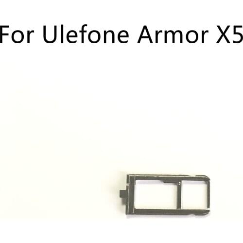 Ulefone Armor X5 Used Sim Card Holder Tray Card Slot For Ulefone Armor X5 MT6762 5.5" 1440x720 Smartphone