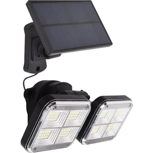 Refletor solar Sensor 20w 120led IP65 Waterproof Adjustable Head Wide Lighting Angle Foco Led Solar Sensor