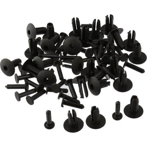 30pcs Plastic Bumper Mounting Rivet Body Trim Clip for BMW E30 E36 E46 E39 E38