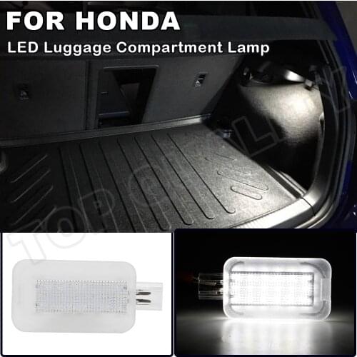 12V LED Trunk Boot Luggage Compartment Light Lamp For Honda Civic 3D 4D 5D Accord Fit Jazz Insight Acura ILX TSX RSX TL TLX