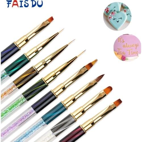1 Pc Fondant Cake Brush DIY Sugar Craft Baking Decorating Tools Cake Pen Pastry Brush For Fondant Painting