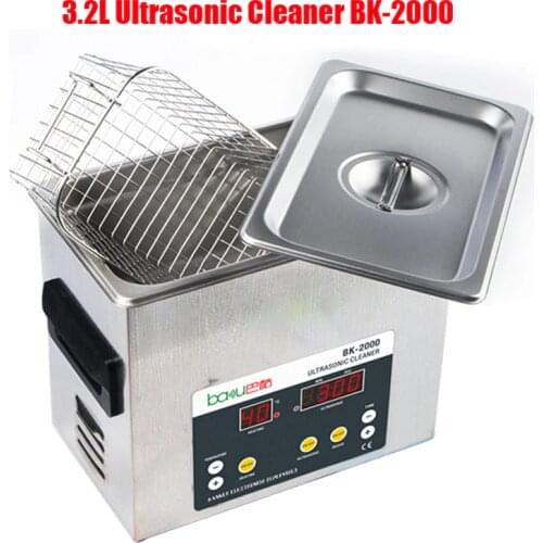 3.2L Ultrasonic Cleaner BK-2000 Household Washing Glasses Fruit Vegetable Jewelry earring watch Cleaning Machine