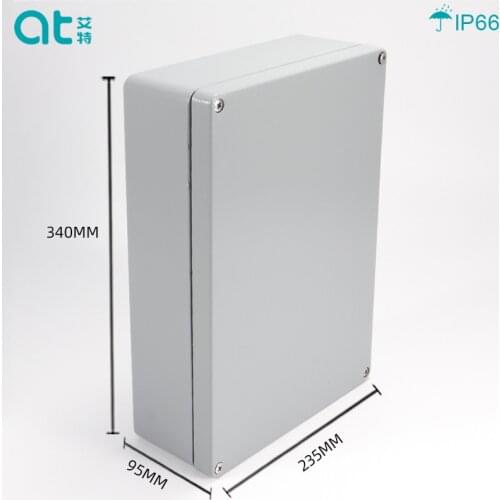 340*235*95MM Explosion-proof Waterproof Aluminum Junction Enclosure Box Electronic ip66 Project Instrument Case Project Outdoor