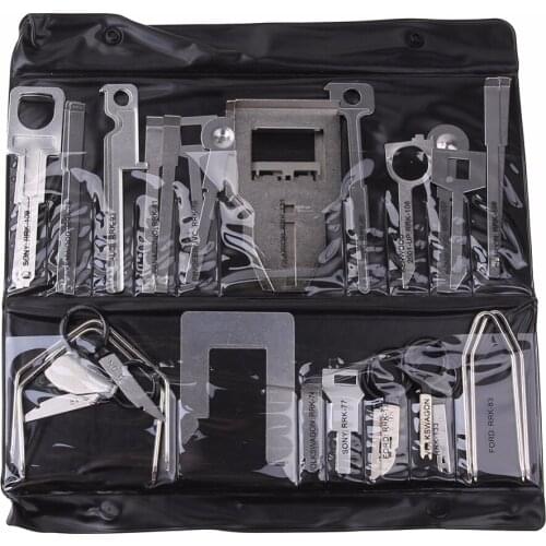 38Pcs/Set Vehicle Car Stereo Radio Release Removal Tools Key Kit with Bag for B-enz Sony F-ord Au-di B119 Panasonic Kenwood