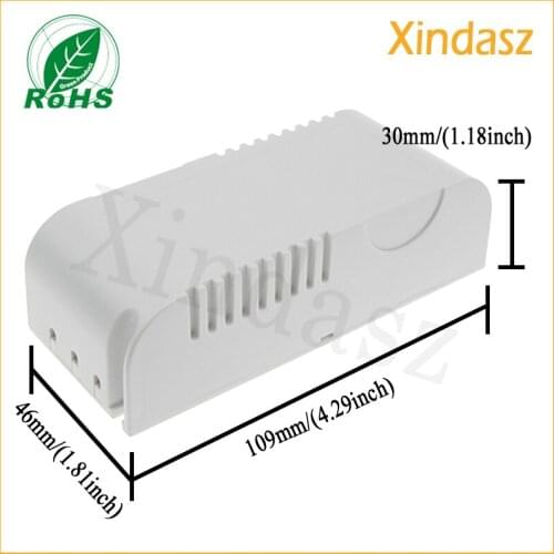 5pcs/lot Newest LED power driver enclosure with size 109*46*30mm