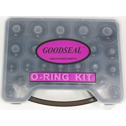 800pcs O-ring Kit Excavator modern NBR90 Nitrile 90 hardness O Ring kit