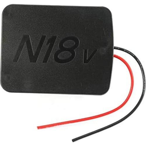 Battery Adapter with DIY 2 Wiring Output Battery Adapter for Milwaukee 18V M18 XC18 Docking Station Power Connector