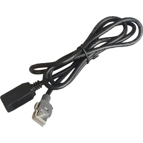 Car 4-Pin Female To USB Female Adaptor Cable For Hyundai / Kia Elantra 80cm