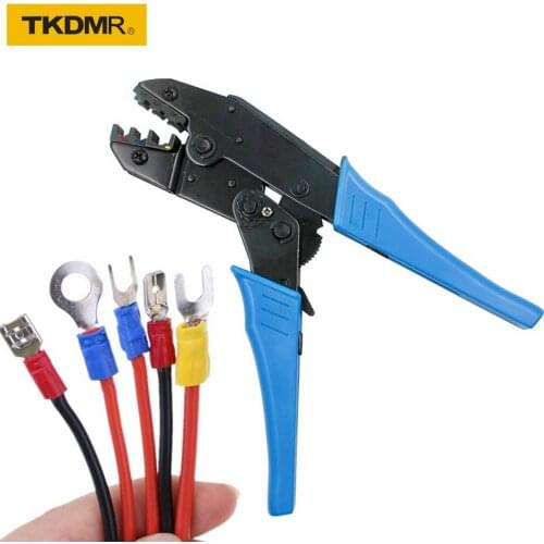 Hs-30j European ratchet clamp is suitable for 1-6 mm2 insulated automatic automotive terminals and terminal crimping clamp lines