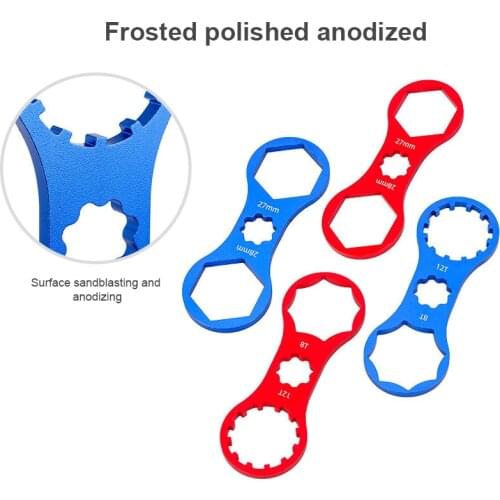 Bike Front Fork Shoulder Cover Wrench Repair Tool For SR Suntour XCR/XCT/XCM/RST Bicycle Front Fork Cap Wrench Disassembly Tools