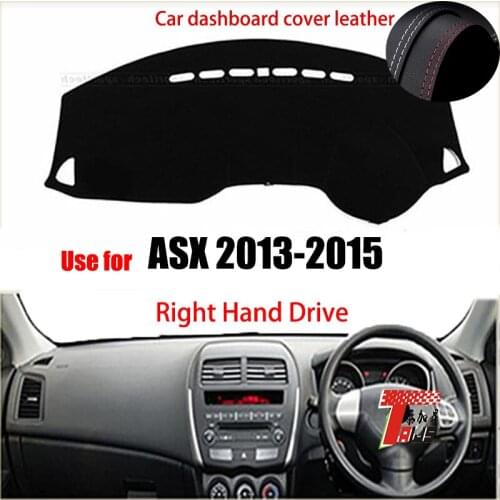 TAIJS Factory Classic Protective Leather Car Dashboard Cover For Mitsubishi ASX 2013 2014 2015 Right hand drive