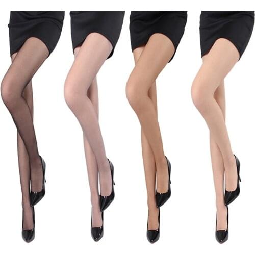 1PCS Sexy Sheer Body Sculpting Tights Womens Open Toe Pantyhose Through Flesh-colored Hosiery for women 4 Colors