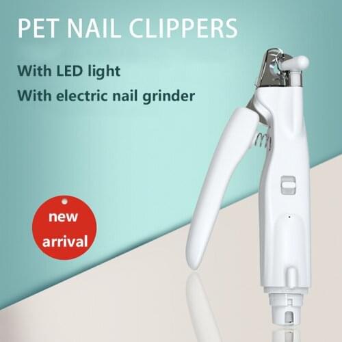 Pet Nail Clipper Pet Supplies Charge Led Cat Cleaning And Beauty Nail Cutting And Sharpener