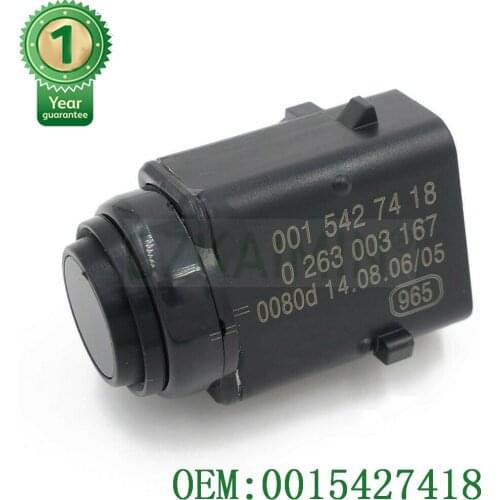 New Parksensor PDC sensor oem 0015427418 001 542 74 18 0263003303 for MERCEDES A E ML CLASS W211 W163 W168