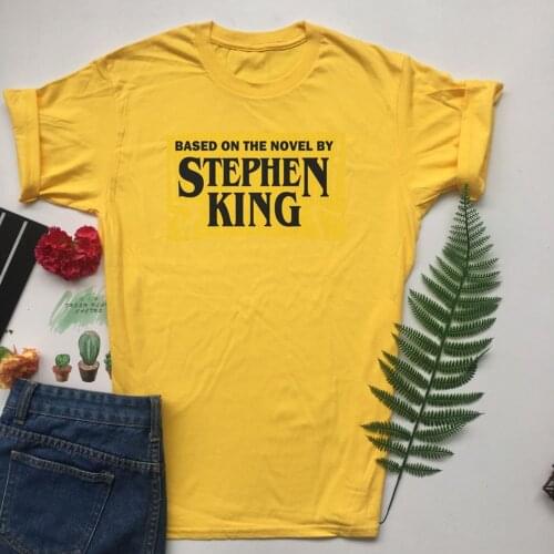 Based on the novel by Stephen King T Shirt - Horror Shirt / Fashion / Halloween Shirt / Losers Club / Vintage Shirt / Horror Fan