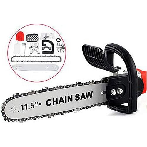 11.5 inch Chainsaw Stand Adapter Bracket Set Change Woodcut Angle Grinder M10 Angle Grinder Accessories Machine Tool Accessories