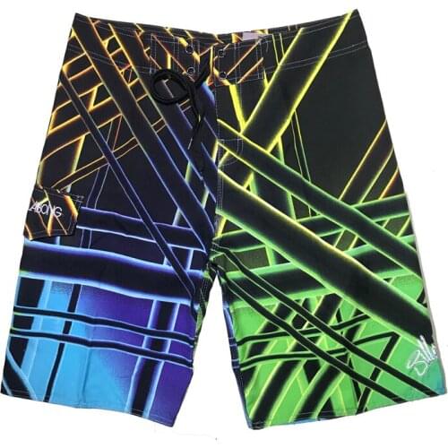 New summer mens casual beach pants outdoor loose five-cent shorts elastic-waist drawstring shorts surf beach pants