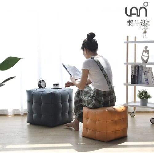 A footstool Tatami stool Creative stool living room furniture pedicure chair vanity chair furniture stool chair