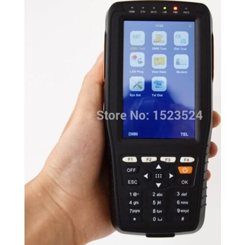 TM-600 Basic VDSL VDSL2 Tester for xDSL Line test and Maintenance Tools (ADSL/ADSL2/ADSL2+/VDSL2 /READSL with DMM Function )
