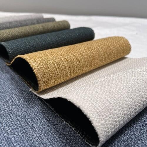 Linen Look Soft Sophisticated Flat Woven Texture Sofa Curtain Home Furniture DIY Sewing Upholstery Fabric