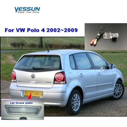 Yessun HD CCD Night Vision Car Rear View Reverse Backup Camera Waterproof For Volkswagen Polo 4 2002~2009