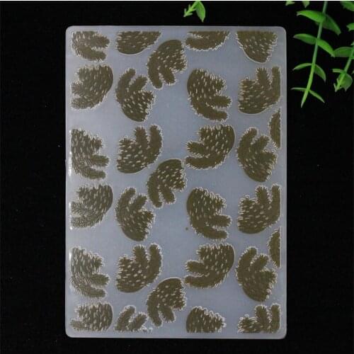 YPP CRAFT Leaves Plastic Embossing Folders for DIY Scrapbooking Paper Craft/Card Making Decoration Supplies