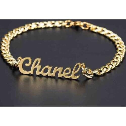 Punk Style Cuban Chain Custom Name Anklet For Women Stainless Steel Personalized Handmade Jewelry Boho Beach Foot Couple Gifts