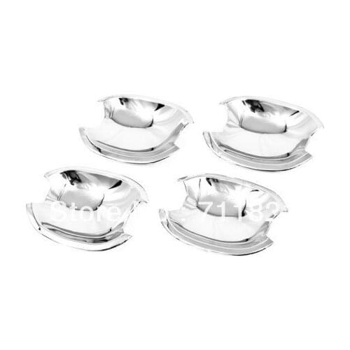 Car Styling Chrome Door Cavity Cover Bowl For Peugeot 307