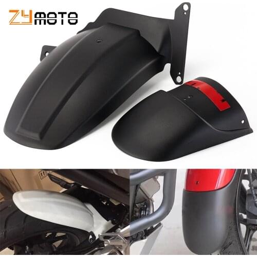 For HONDA NC700 NC750 NC700S NC700X NC750S NC750X Motorcycle Front Extender Hugger Mudguard & Rear Fender NC 700 750 2020 2021
