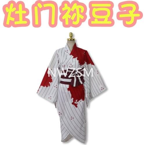 Anime Demon Slayer Kimetsu no Yaiba Kamado Nezuko Full Cosplay Adult Woman Cosplay Costume