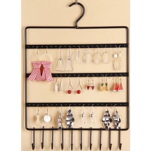 Earrings Ear Studs Necklace Chain Jewelry Display Holder Stand Organizer Rack Earring display Necklace display