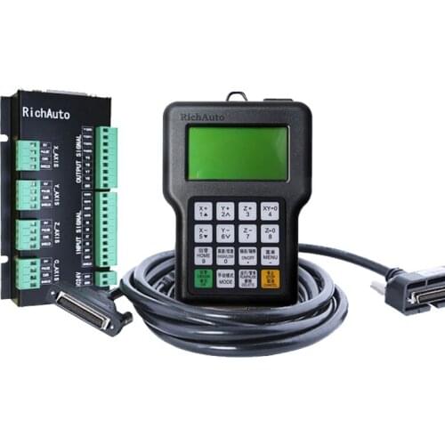 RichAuto DSP A11s CNC controller English Language Remote Motion Handle Control For CNC Router 3 axis Cnc Control System