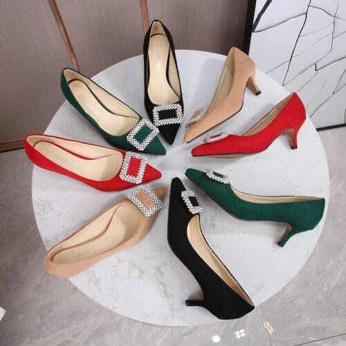 Spring and autumn pumps Europe and america supper high heels womens shoes wedding shoes pointed toe party shoes thin heels