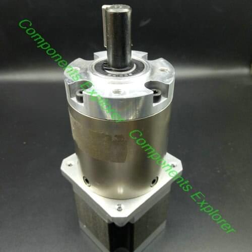 Stepper Motor,Nema23 planetary geared stepper motor gear ratio 47:1,76mm Body Length