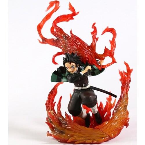Demon Slayer Kamado Tanjirou Battle Ver Collection Figure Figurine Model Statue