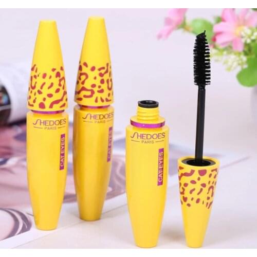 1PC Mascara Waterproof 4D Silk Fiber Curling Volume Lashes Thick Lengthening Nourish Eyelash Extension High Quality Makeup TSLM2