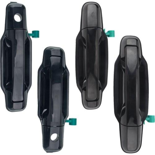 Fit For Kia Sorento Outside Outer Exterior Door Handle Front Rear Left and Right Black Set