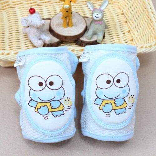 1Pair Baby Safety Crawling Knee Pads Baby Walking Knee Protector Kids Children Elbow Cushion KneePads Adjustable Leg Sleeves