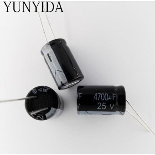 5PCS 4700UF 25V 16x25 Aluminum electrolytic capacitor