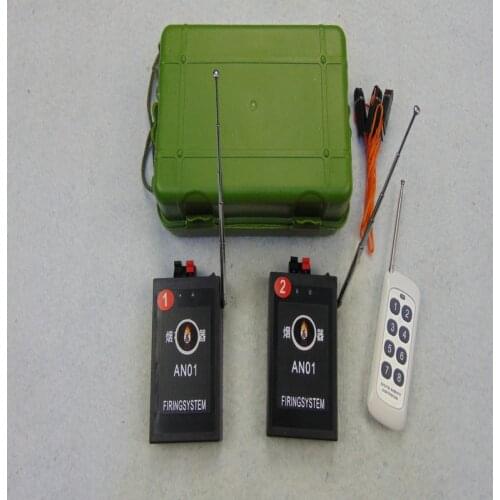 DMX AN02R wedding gift LED 2 cues fireworks Switch stage 2019 new style Professional stage smart switch wireless switch