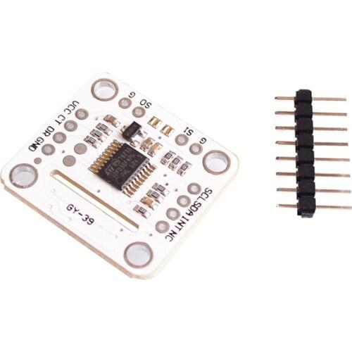 GY-39 serial port MAX44009 temperature and humidity sensor module