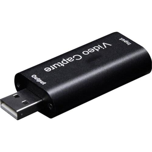 4K Video Capture Card USB3.0 2.0 HDMI-Compatible Video Grabber Record Box for Game DVD Camcorder Camera Recording Live Streaming