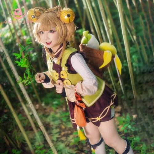 Genshin Impact Yaoyao Cosplay Costume Game Cute Cosplay Clothing For Boys And Girls