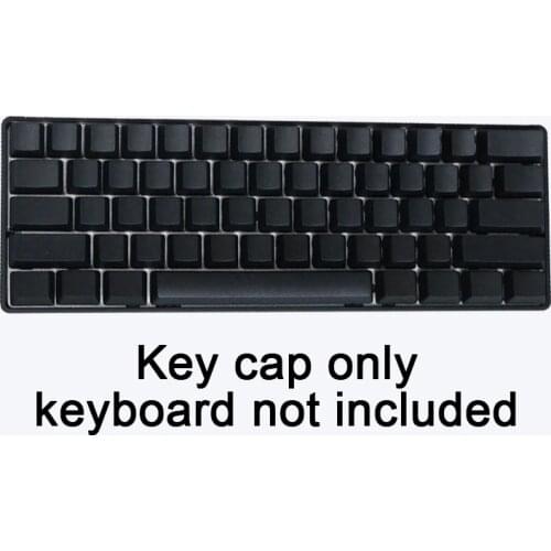 Keyboard accessories mechanical Keyboard cherry mx OEM black blank PBT 87 keyboard 104 poker 61 keyboard 60% full keyboard