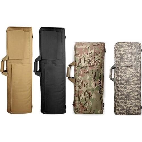 Hunting bag 85cm/100cm Tactical Hunting Rifle Carry Protection Shoulder pack rifle Case Hand Bags Backpack black tactical gear