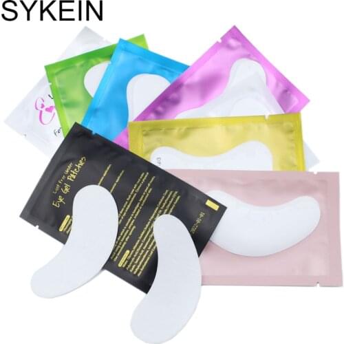 200 Pairs Eye Pad for Eyelash Extension Grafting Prosessional Hydrating Eye Stickers Patches Individual Lash Supplies