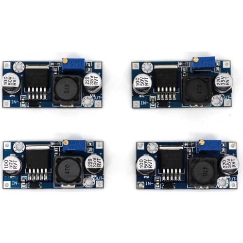 LM2596 20083 Adjustable buck with digital display voltmeter display /Regulated power supply module(4PCS)