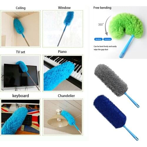 Removable Duster Brush Extendable Hand Dust Removal Anti Dusting Brush Home Air-condition Car Furniture Cleaning Brush 20MAR24