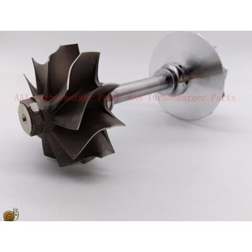TB28 Turbo Parts turbine shaft&wheel 46.3x53mm,Comp wheel 39.5x56mm,supplier AAA Turbocharger Parts