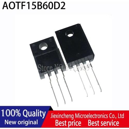 10pieces TF15B60D2 AOTF15B60D2 TO-220F IGBT 600V 15A New original